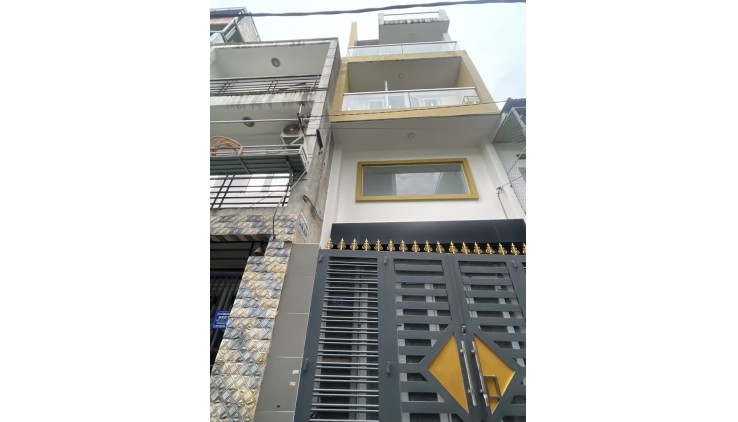 GẦN CHỢ TÂN HƯƠNG - LÊ THÚC HOẠCH - HẺM 5M - 28M2 - 5 TẦNG - GIÁ 4.2 TỶ TL